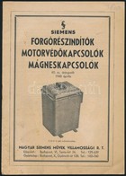 Cca 1940 Két Siemens Termékeket Bemutató Képes Reklámfüzet. - Non Classés