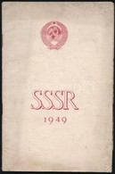 1949 Szovjetunió. Budapesti Nemzetközi Kiállítás, Ismertető Füzet, Tűzött Papírkötésben - Non Classés