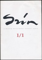 1996 A Szín, A A Magyar Művelődési Intézet Lapja 1. évf. 1. Lapszáma, érdekes írásokkal, Illusztrációkkal - Non Classés