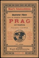 Woerl's Reiseführer: Prag Und Umgebung. XIX. Auflage. Térképpel, Hozzá Egy Villamosjegy és Egy Számolócédula. Papírkötés - Unclassified