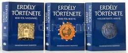 Erdély Története Napjainkig I-III. Kötet. Szerk.: Köpeczi Béla. Budapest, 1988, Akadémiai Kiadó. Kiadói Egészvászon Köté - Zonder Classificatie