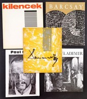 1959-1980 A Műcsarnok 5 Db Kiállítási Katalógusa: 
Domanovszky Endre (1959), Kilencek (1968), Barcsay Jenő - A Szentendr - Non Classés
