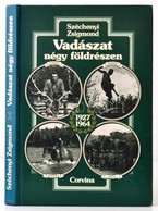 Széchenyi Zsigmond: Vadászat Négy Földrészen, 1927-1964. Bp., 1987, Corvina. Kiadói Kartonált Kötés, Intézményi Bélyegző - Ohne Zuordnung