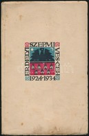 Erdélyi Szépmíves Céh Emlékkönyv. 1924-1934. Kiadói Papírborítékban. - Unclassified