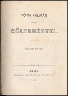 Tóth Kálmán: Tóth Kálmán összes Költeményei I-II. Kötet. (Egyben.) Pest, 1860, Heckenast Gusztáv,(Landerer és Heckenast- - Non Classés