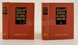 József Attila összes Versei 1-2.Kritikai Kiadás. Közzéteszi Stoll Béla. Bp., 1984. Akadémiai Kiadó. Aranyozott Egészvász - Non Classés