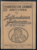 [Molnár Jenő]: Seiffensteiner Salamon Adomái.  Bér Dezső és Zórád Antal Szövegközti Rajzaival. Borsszem Jankó Könyvtára  - Unclassified