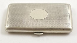 Ezüst Női Cigaretta Tárca / Silver Cigarette Holder. 8x4,5 Cm 57g - Altri & Non Classificati