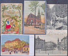 ** * Kb. 117 Db Régi Főleg Osztrák Városképes Lapok / Cca. 117 Pre-1945 Mainly Austrian Town-view Postcards - Non Classés