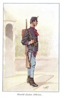 ** 9 Db RÉGI Katonai Művészlap / 9 Pre-1945 Military Art Postcards - Ohne Zuordnung