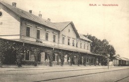 * T2/T3 Baja, Vasútállomás, Vagonok. Kiadja Wurmfeld Gyula (EK) - Non Classés