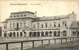 T2/T3 1910 Battonya, Korona Szálloda, Geller Ferenc, Hirschler Ármin üzlete. Geller Ferenc Saját Kiadása (fl) - Non Classés