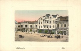 ** T2 Békéscsaba, Fő Tér, Szabó Albert üveg, Porcelán és Lámpa Raktára, üzlet. W. L. Bp. 6521. - Unclassified