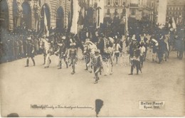 ** T2 1916 Budapest, IV. Károly Király és Zita Királyné Koronázása A Menettel. Beller Rezső - Non Classés