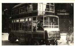 ** T1 Budapest, Aréna út és Apponyi Tér Között Közlekedő Első Autóbuszok Egyike 1915-ből, Klein Katica üzlete. 1940 Körü - Unclassified