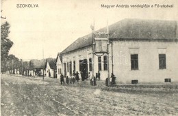 T2/T3 1932 Szokolya, Magyar András Vendéglője, Fő Utca (EK) - Non Classés