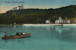 ** T2 Tihany, Balaton Part, Az állami Kikötő Vásárcsarnoka, Csónakázók - Non Classés