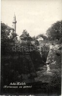 * T2 1934 Ada Kaleh, Fortareata Cu Gamie / Vár és Mecset / Fortress With Mosque. Mustafa Hassan Reis Photo - Non Classés