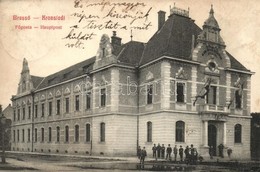 T2/T3 Brassó, Kronstadt, Brasov; Főposta, Posta Hivatal / Hauptpost / Main Post Office (EK) - Non Classés