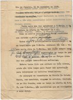 VP13.101 - Brésil - Escola De ? à RIO DE JANEIRO 1948 - Lettre De Mr ?? Pour Mr Le Général GAMELIN - Documenten