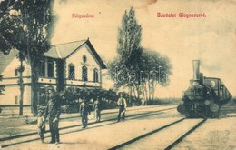 T3 Glogovác, Öthalom, Vladimirescu; Vasútállomás, Pályaudvar, Gőzmozdony, Vasutasok. W. L. 2998. / Bahnhof / Railway Sta - Non Classés