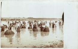 * T2 1917 Kolozsvár, Cluj; Fellegvár (Gruia), Halászat A Holt-Dunán, Háttérben Az üveggyár és Raktárak / Fishing In The  - Non Classés