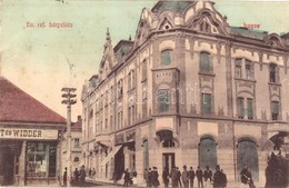 T2/T3 Lugos, Lugoj; Református Bérpalota, Widder üzlete / Tenement House, Shops (EK) - Unclassified