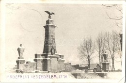 T2/T3 1941 Mádéfalva, Siculeni; A Madéfalvi Veszedelem (1764) Emlékoszlopa / Monument Of The Székely Massacre (Siculicid - Non Classés