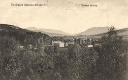 * T2/T3 Málnásfürdő, Malnas Bai; Látkép, Villa. Adler Fényirda 1910. / General View, Villa (EK) - Non Classés