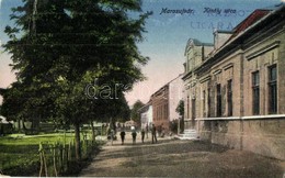 ** T2/T3 Marosújvár, Ocna Mures; Király Utca / Street View (fa) - Non Classés