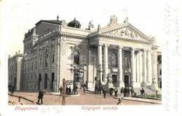 T2/T3 Nagyvárad, Oradea; Szigligeti Színház. Sonnenfeld Adolf Kiadása / Theater (EK) - Non Classés