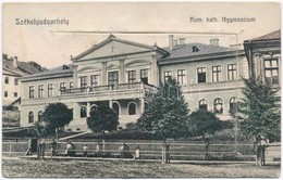 * T3 Székelyudvarhely, Odorheiu Secuiesc; Római Katolikus Főgimnázium, Hiányos Leoprellolap / Grammar School, Incomplete - Non Classés