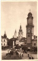 ** T2/T3 Besztercebánya, Banská Bystrica; Stadthaus Mit Glockenturm Und Pfarrkirche / Mestsky Dom So Zvonicou A Farnym K - Non Classés