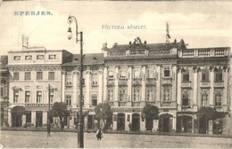 * Eperjes, Presov; Fő Utca, Gyógyszertár, Elefánt Kávéház, Divald Műintézetéből / Street, Pharmacy, Café (fa) - Sin Clasificación