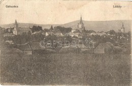 * T2/T3 Gálszécs, Secovce; Látkép, Templomok / General View, Churches (EK) - Non Classés