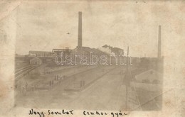 T3 1913 Nagyszombat, Tyrnau, Trnava; Cukorgyár, Iparvasút Sínek / Sugar Factory, Industrial Railway. Photo (EB) - Non Classés