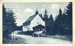 T2 Szomolnok, Schmölnitz, Smolnik; Mária Kápolna / Vrchna Kaplnka / Chapel, Automobile - Unclassified