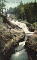 T2/T3 Tátra, Magas Tátra, Vysoké Tatry; Tarpatak Alsó Vízesése. Kiadja Cattarino S. Utóda, Földes Samu 1909. 224. Sz. /  - Non Classificati