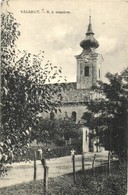 T2/T3 Vásárút, Trhová Hradská; Római Katolikus Templom, Férfi Kerékpárral. Fotograf Adolf Brunner / Catholic Church, Man - Non Classificati