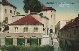 * T2/T3 Munkács, Mukacheve, Mukacevo; Vár Udvara / Castle Yard  (EK) - Non Classés