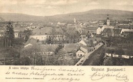 T2/T3 1905 Munkács, Mukacheve, Mukacevo; Látkép, Templom. Kiadja Bertsik Emil / General View, Church (EK) - Non Classificati