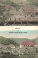 * T2 Zányka-fürdő, Zanka Kúpele; Neuman Féle Fatelep, Fűrésztelep, Neuman Féle Iparvágány Rakodó. Kiadja Neuman Herman / - Non Classificati