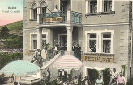 * T2 Baska, Hotel Grandic, Restaurace / Grandic Szálloda és étterem. Kiadja Petar Grandic / Hotel And Restaurant - Non Classés