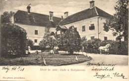 T2/T3 1906 Bozsjákó, Bozjakovina (Zagreb); Dvorac Draskovic / Draskovich Kastély. J. Szüts Felvétele és Kiadása / Castle - Zonder Classificatie