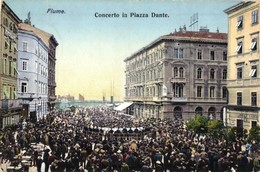 T2/T3 Fiume, Concerto In Piazza Dante / Concert In The Square (EK) - Non Classés