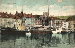 T4 Senj, Zengg; Kikötő, Hajók / Harbor, Port, Ships (b) - Ohne Zuordnung