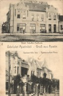 T2/T3 Apatin, Schaffer Szálloda, Speiser Féle Ház. Kiadja Lotterer Antal / Hotel, Speiser Palace (EK) - Non Classificati