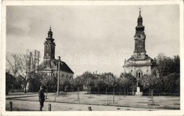 * T2 Újverbász, Református és Evangélikus Templom, Katona / Churches, Soldier - Zonder Classificatie