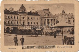 ** T2/T3 Újvidék, Novi Sad; Ferenc József Tér,  Grand Hotel Mayer / Square, Hotel (EK) - Ohne Zuordnung