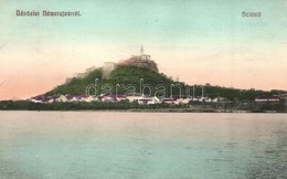 T2 Németújvár, Güssing; Halastó, Vár / Lake, Castle + 1911 Németújvár-Körmend Vonat Pecsét - Non Classés